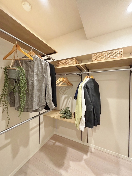 収納 居室にはクローゼットがあり、荷物もスッキリ収納して快適にお過ごしいただけます。