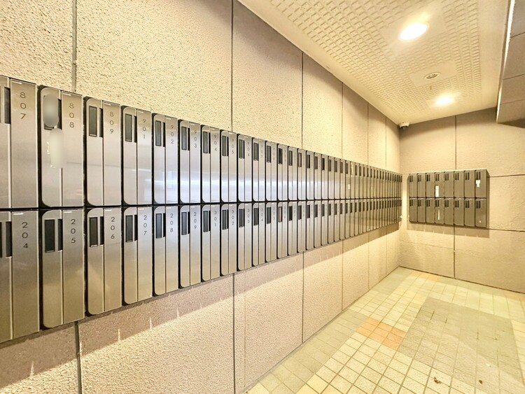 その他 郵便物を受け取るための郵便受けも、きちんと管理されています。