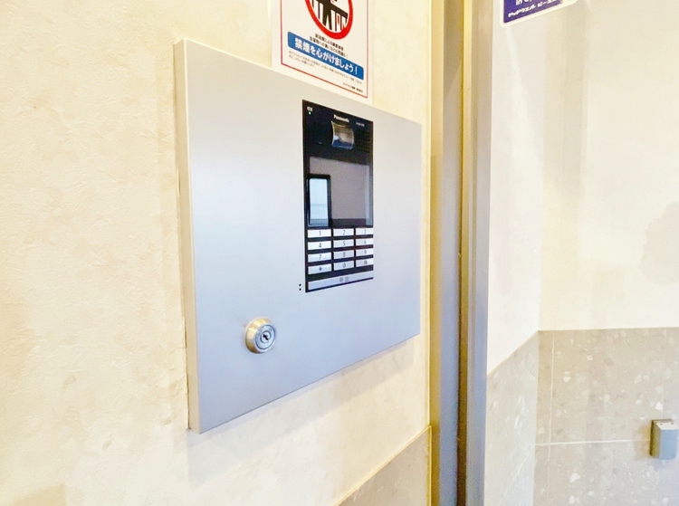 設備 防犯設備も用意されているため、住まわれている方のプライバシーがしっかり守られます。