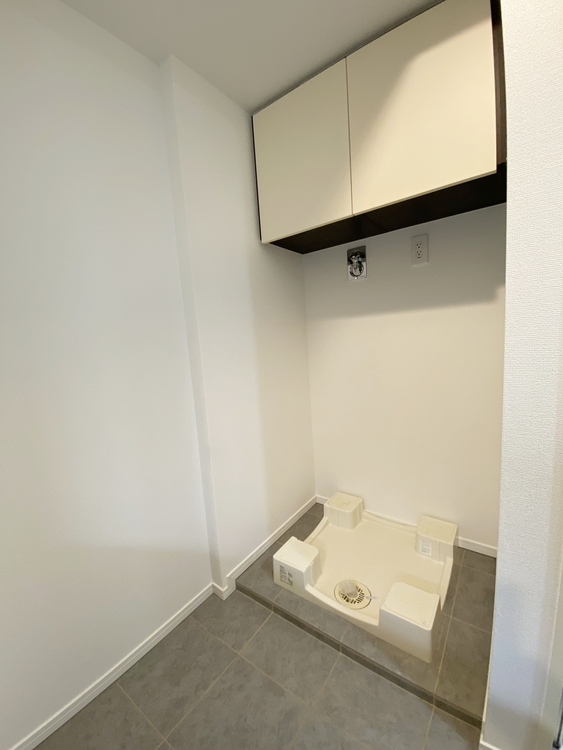 その他 十分な広さの脱衣所。