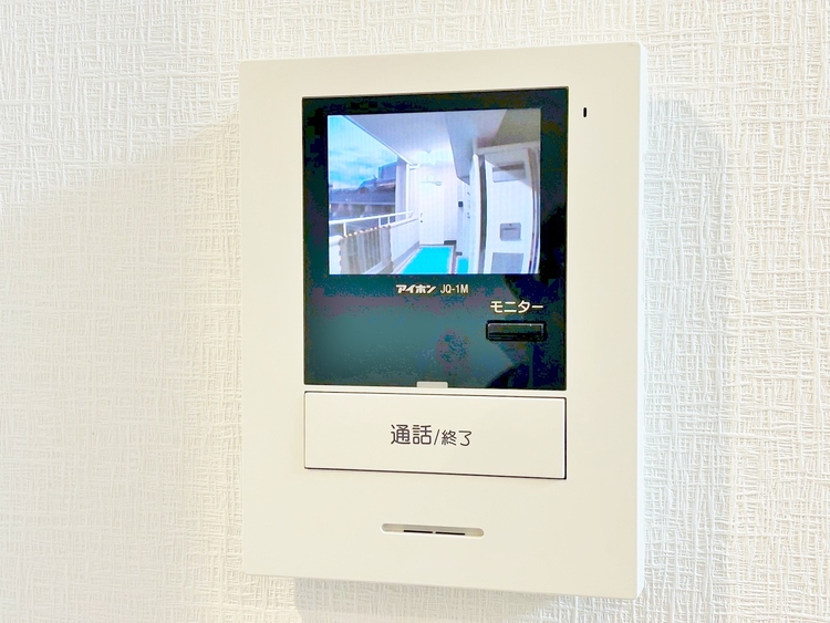 その他 誰が来てもわかる様にモニター付きインターホンを設置。