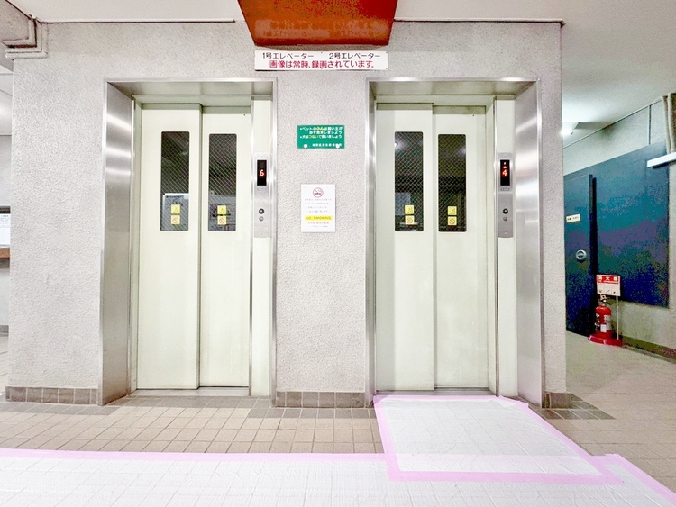 その他 エレベーター完備のため荷物が多くなっても安心。