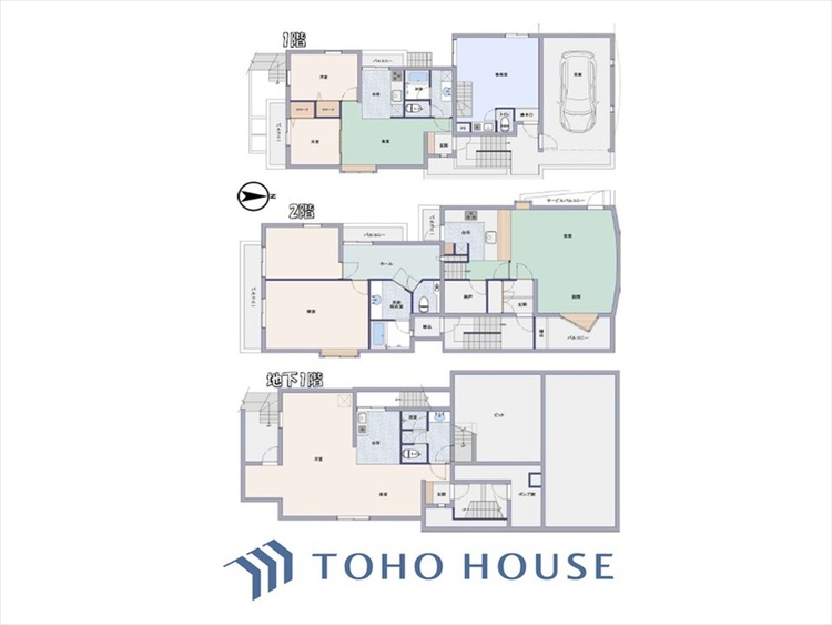 間取り テーマの統一されたこの住まいはすべてがお気に入りの空間となるんだろう。