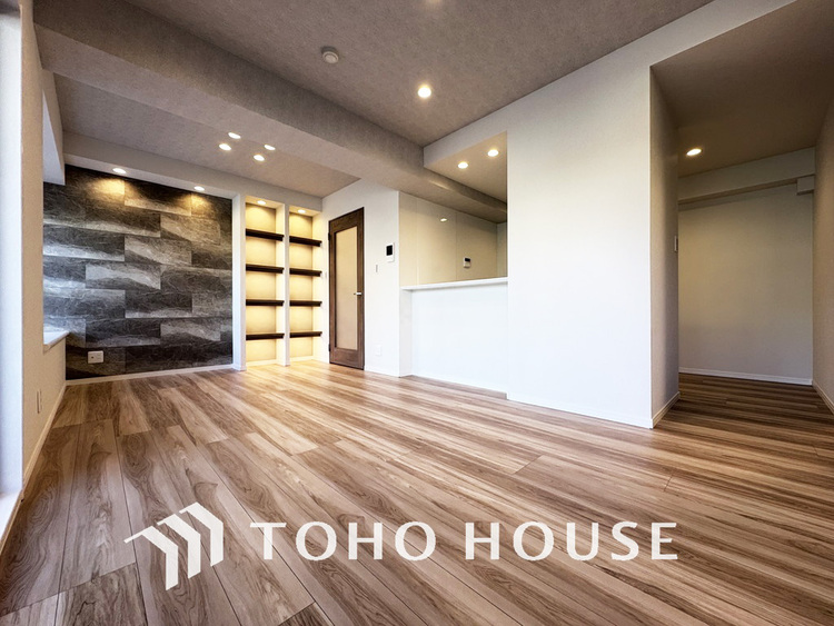 内装 ゆったりとくつろげる上質なリビングダイニング