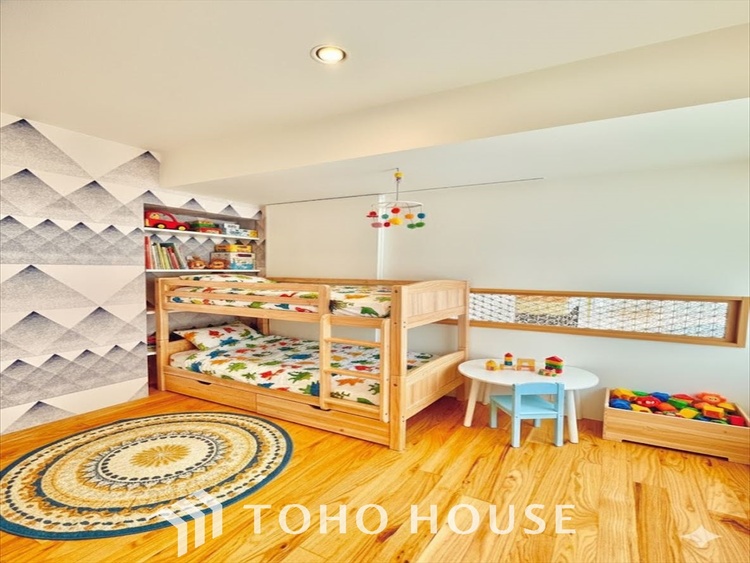 内装 ＊配置してある家具や小物はCGによるイメージ画像です。子供の成長に合わせて使える快適空間。
