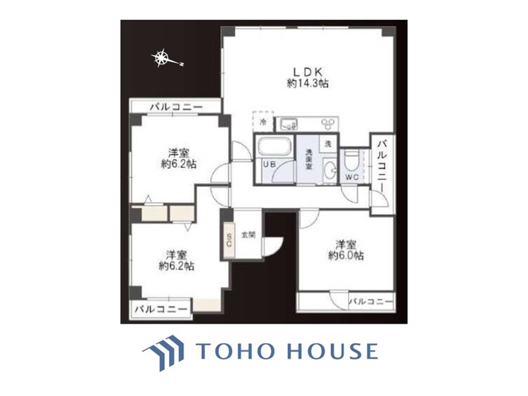 間取り 暮らし続けることで、住まいの意味を問いかける。団欒を育むスペースは通風・日当たり良好で、窓を開けるとすこやかな風が吹き抜けます。