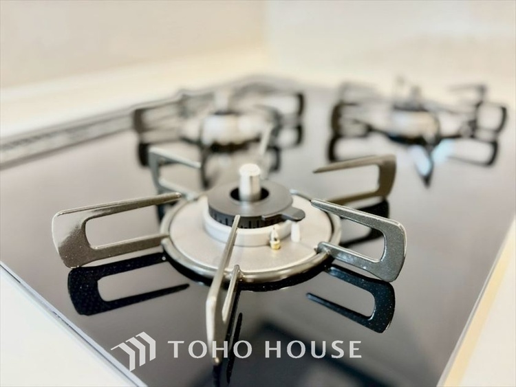 キッチン ◆家族のおはよう◆の声を笑顔で迎えてあげられるシステムキッチン。朝ごはんが楽しみでちょっと早起きしたくなるんです。