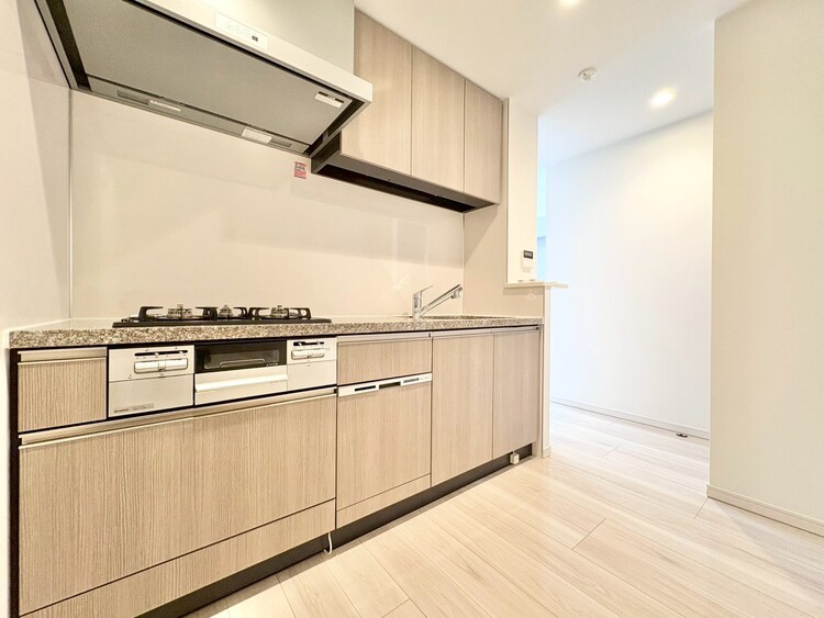 キッチン 洗練されたスタイリッシュなデザイン性と使いやすさを備えた仕様。