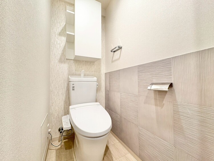 トイレ 暮らしの中のさりげないひとときの快適さにも、こだわりを、持って設備を配しております。