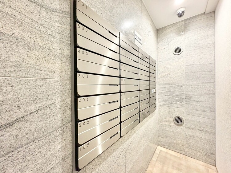 その他 郵便物を受け取るための郵便受けも、きちんと管理されています。