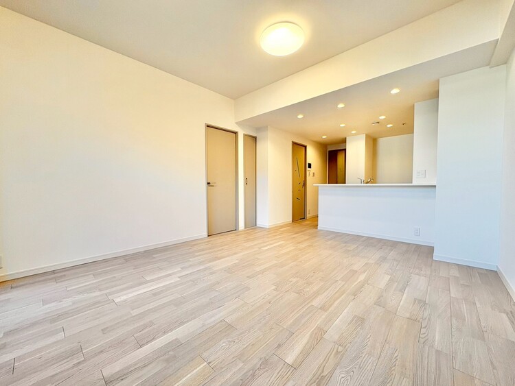 居間 豊かな居住性と、安心感を満たすクオリティが見事に調和した住空間。