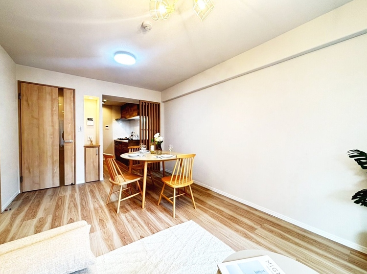 居間 ひとつひとつの空間に宿した機能性、そして美意識。