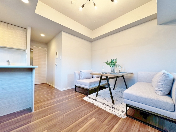 居間 ひとつひとつの空間に宿した機能性、そして美意識。