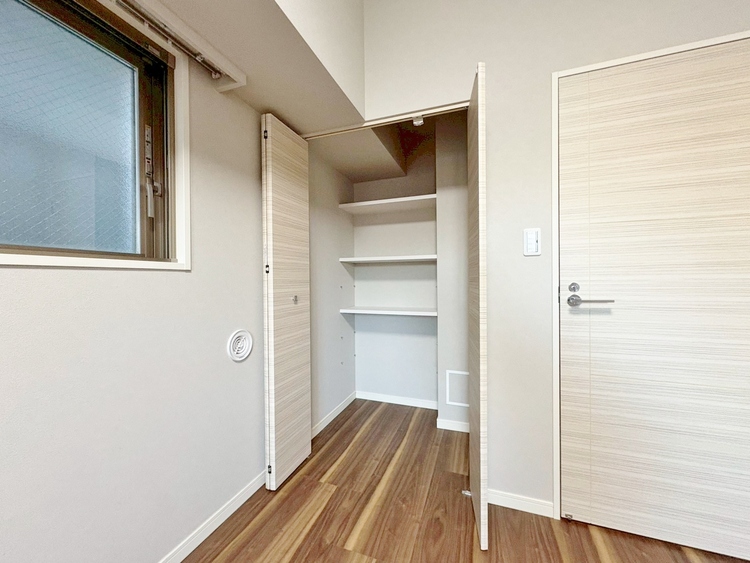 収納 暮らし心地を大きく左右する収納を、適材適所に配置し使い勝手を考慮しました。