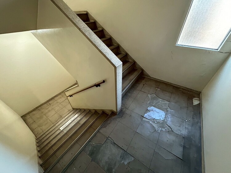 その他 共用部の階段です。明るく清潔に管理されています。