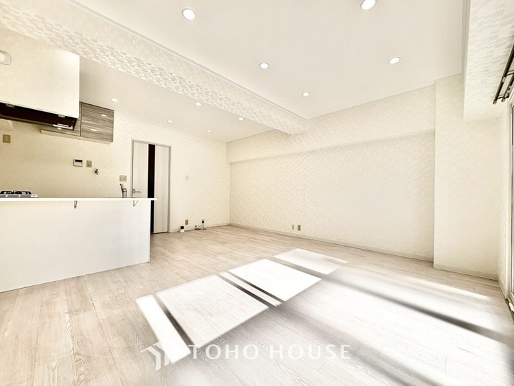 内装 叶えたかったのは落ち着きのあるナチュラルな風合い、そして開放感があるリビング。