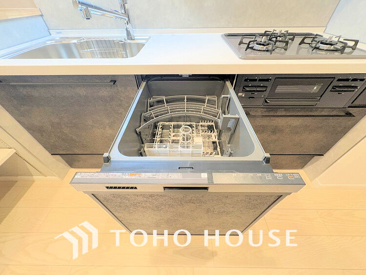 その他 ビルトイン式食洗機完備のシステムキッチンで食後もゆったり家族団らん