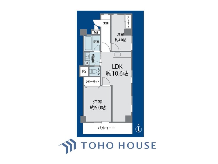 間取り 【2026年2月下旬リフォーム完工予定！】採光と風　家事導線も比較的良好で、風通しの良さで過ごしやすい麗(うら)らかな気分にさせてくれるリビング