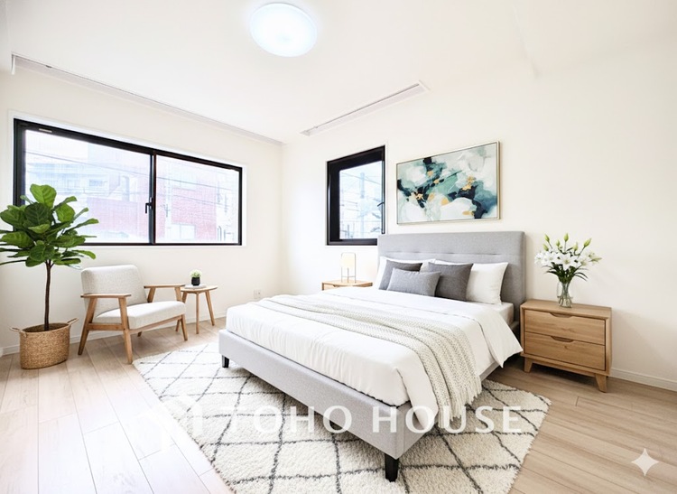 内装 ※家具はCGです。趣味や仕事にも使える、柔軟な洋室スペース。ライフスタイルに合わせて活用できます。