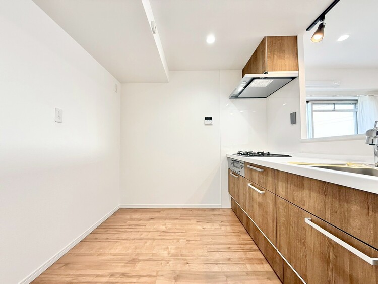 キッチン 開放感のあるキッチンスペース。調理をしながら、会話も弾みそうですね。