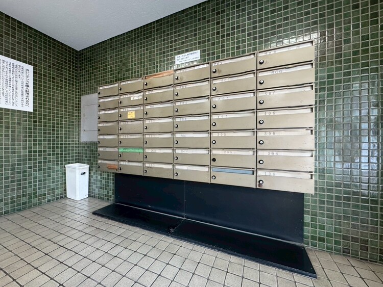 設備 郵便受けも、きちんと管理されています。