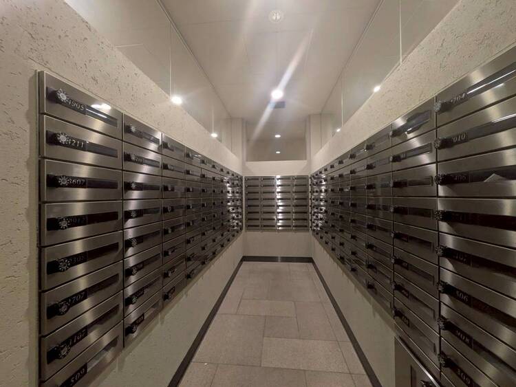 設備 郵便受けも、きちんと管理されています。