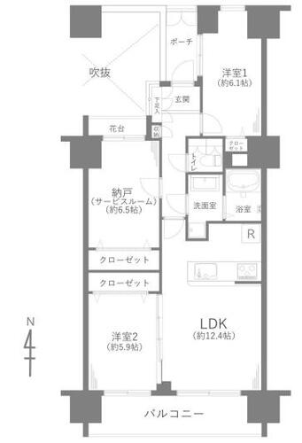 朝日八王子マンションの物件画像