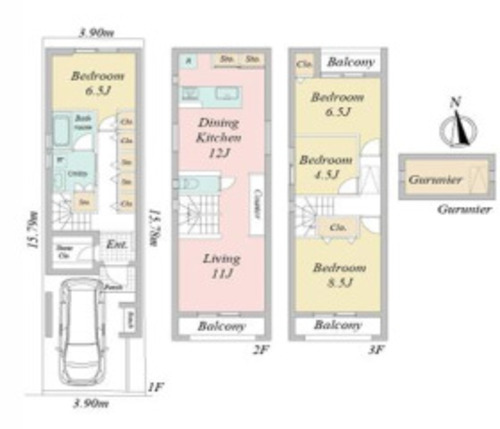 加島２丁目　中古戸建の物件画像