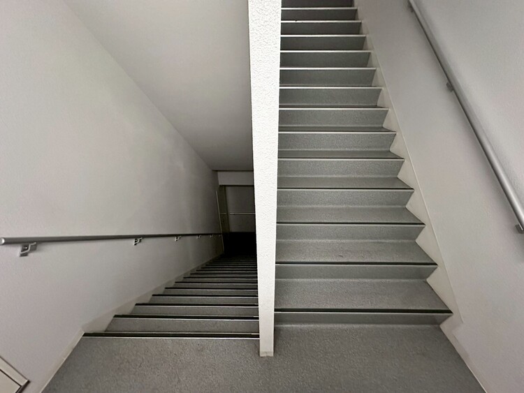 その他 共用部の階段です。明るく清潔に管理されています。