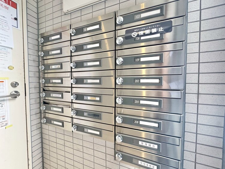 その他 郵便受けも、きちんと管理されています。