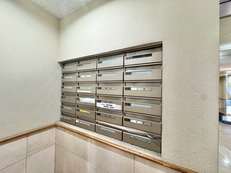 その他 郵便受けも、きちんと管理されています。