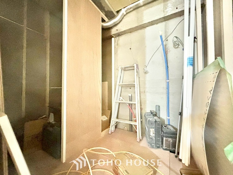 洗面 ◆洗面◆清潔感のある水回り。白で統一されたスタイリッシュな空間。毎日使う場所だから究極にシンプルにこだわりました。