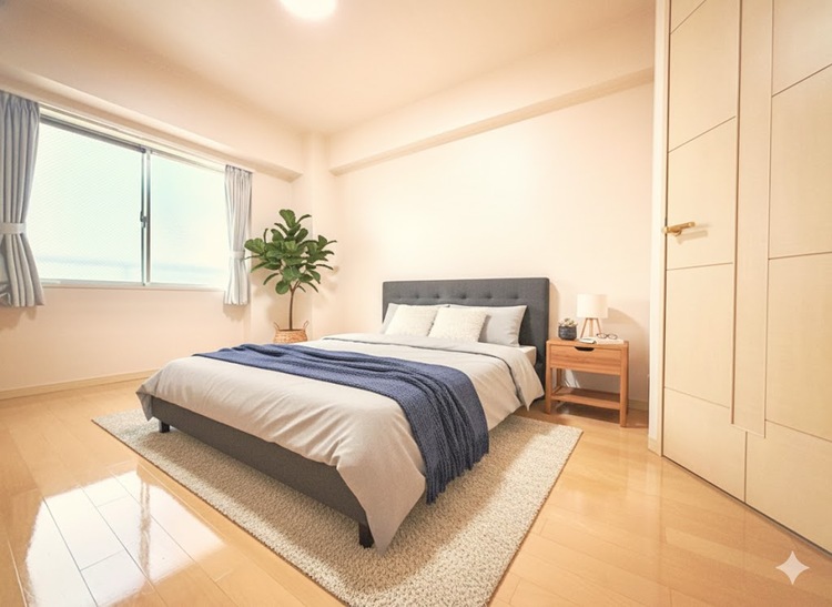 内装 ※家具はCGです。趣味や仕事にも使える、柔軟な洋室スペース。ライフスタイルに合わせて活用できます。