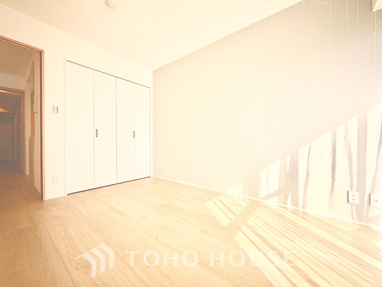 内装 ゆとりある面積と充実収納で、子供部屋や寝室として快適に使えます。