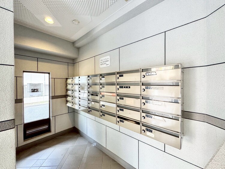 設備 郵便受けも、きちんと管理されています。