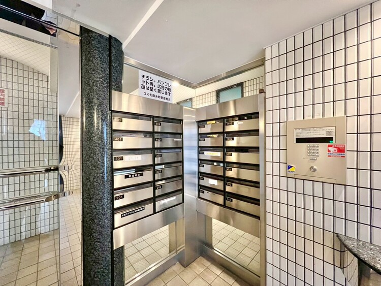 設備 郵便受けも、きちんと管理されています。