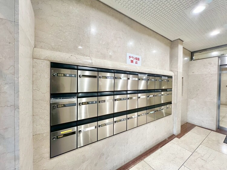 設備 郵便受けも、きちんと管理されています。