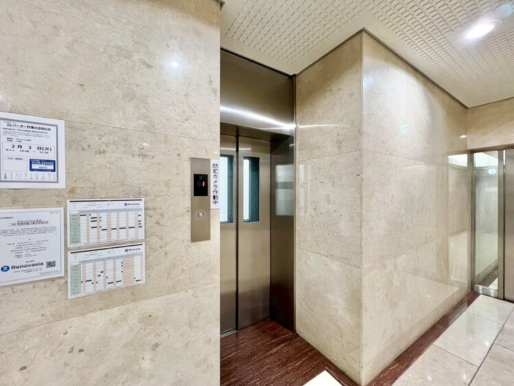 設備 エレベーター完備のため荷物が多くなっても安心。