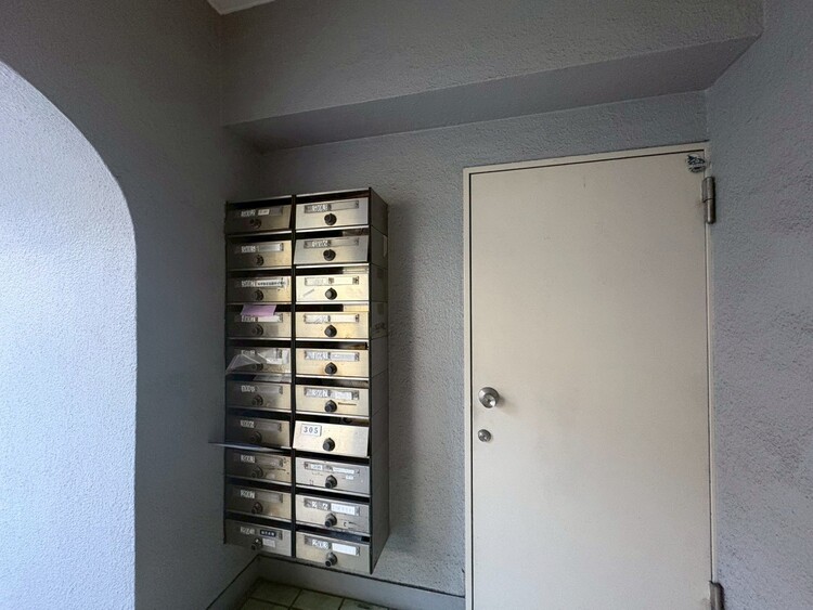 設備 郵便受けも、きちんと管理されています。