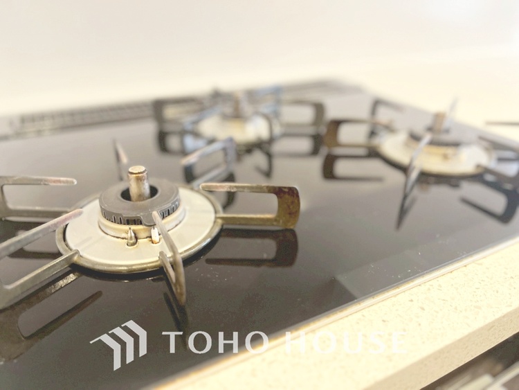 キッチン 【KITCHEN】◆家族のおはよう◆の声を笑顔で迎えてあげられるシステムキッチン。朝ごはんが楽しみでちょっと早起きしたくなるんです。