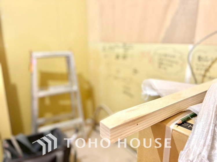 キッチン 現在改装中◆家族のおはよう◆の声を笑顔で迎えてあげられるシステムキッチン。朝ごはんが楽しみでちょっと早起きしたくなるんです。