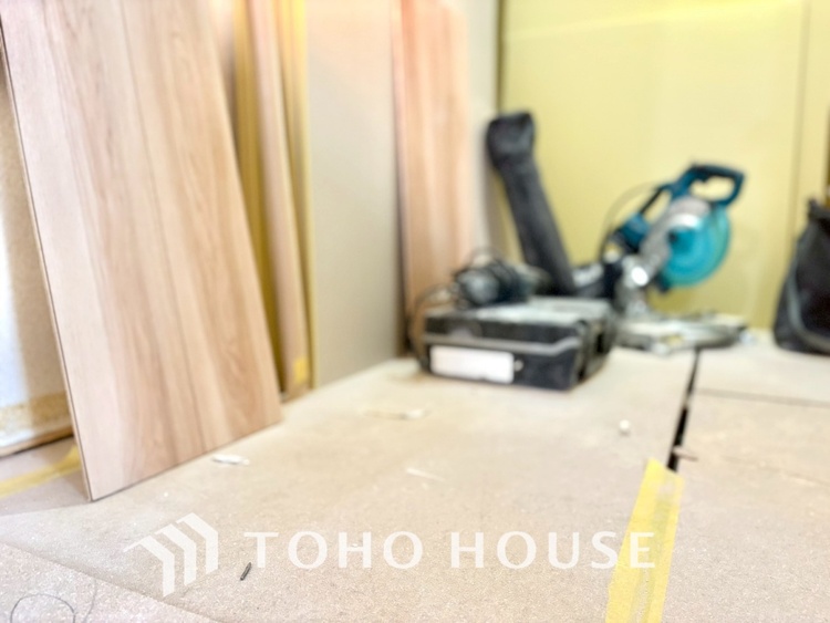 その他 現在改装中◆開放的◆後片付けが楽なシステムキッチン。収納スペースの充実！