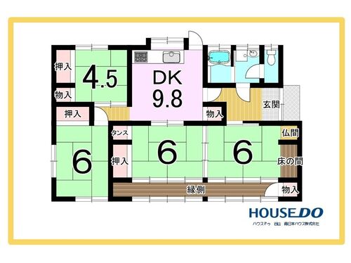 下福元町　中古戸建の物件画像