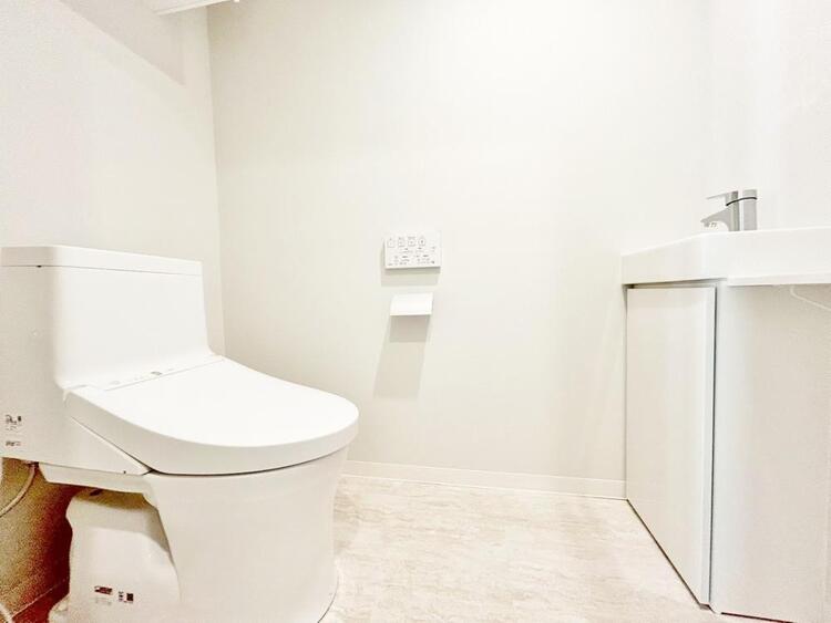 その他 清潔感の高いお手洗い。