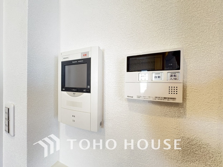 その他 来客が一目でわかるモニター付きインターホン