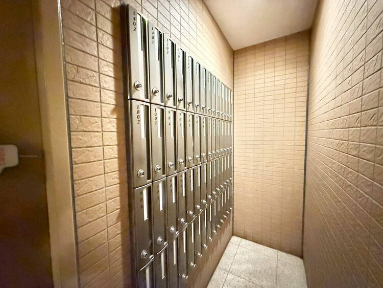 設備 郵便受けも、きちんと管理されています。