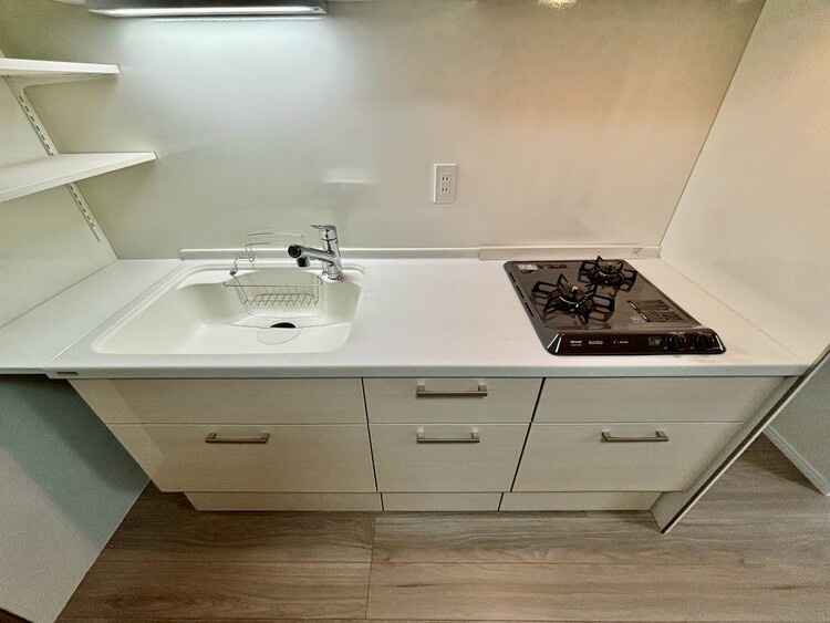 キッチン 開放感のあるキッチンスペース。調理をしながら、会話も弾みそうですね。