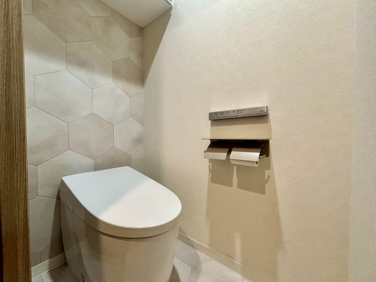 トイレ 清潔感の高いお手洗い。