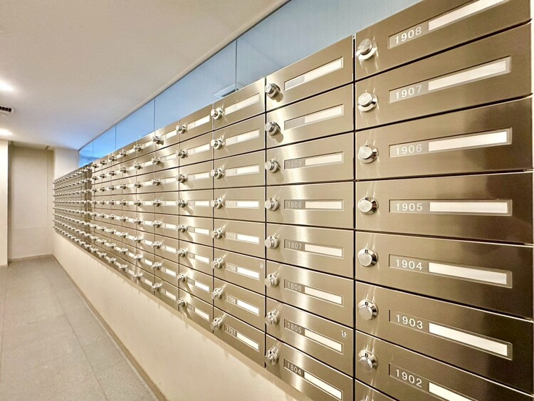 設備 郵便受けも、きちんと管理されています。