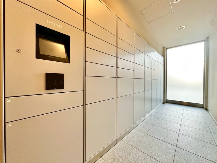 設備 到着時間を気にしたり、再配達の連絡をする手間がかかりません。